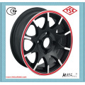 competitive price red alloy wheel red line alloy wheel for cars